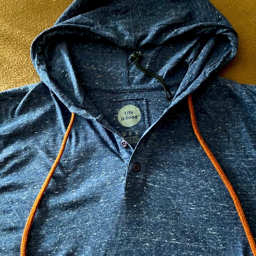 Life is Good light hoodie